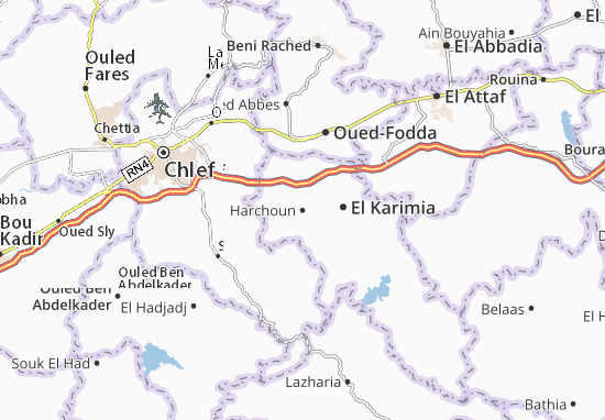 Harchoun Map