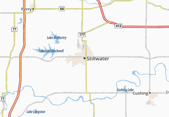 Mapa Stillwater