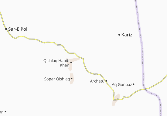 Mapa Saza I Kalan