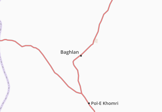 Mapa Baghlan