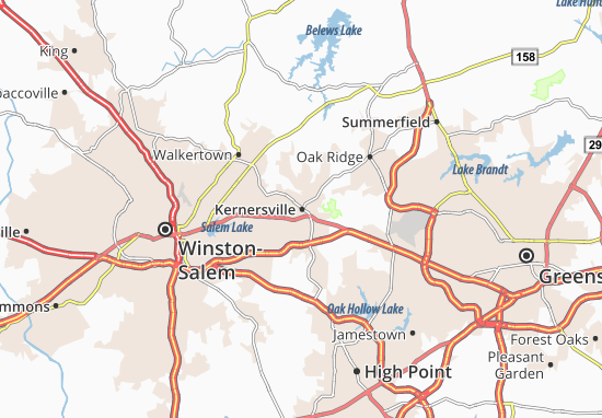Kernersville Map