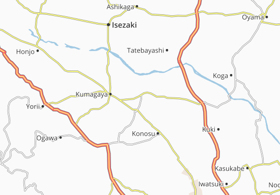 Gyoda Map