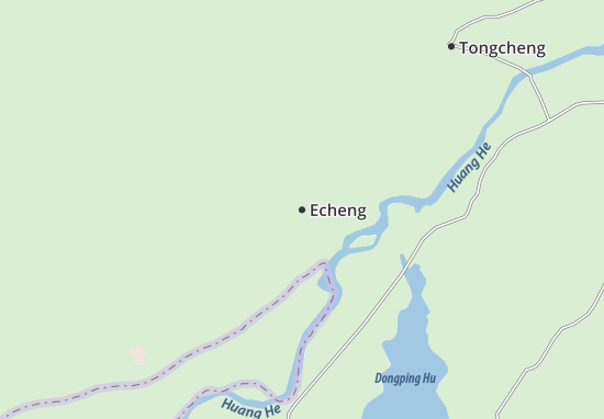 Karte Stadtplan Echeng