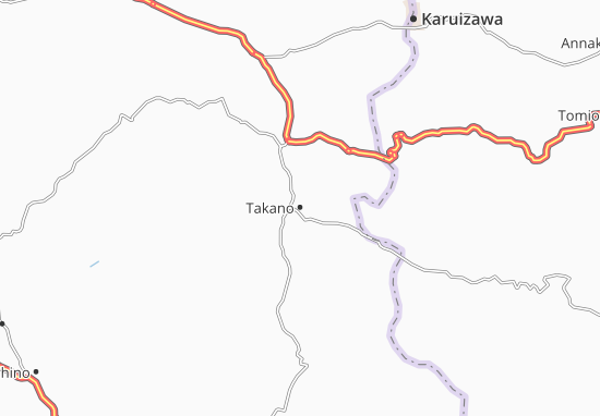 Karte Stadtplan Takano