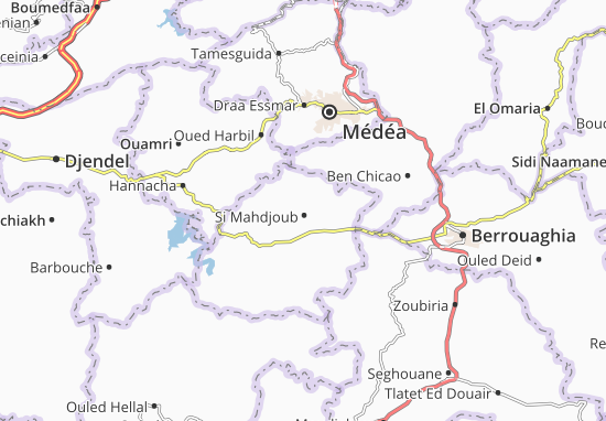 Si Mahdjoub Map