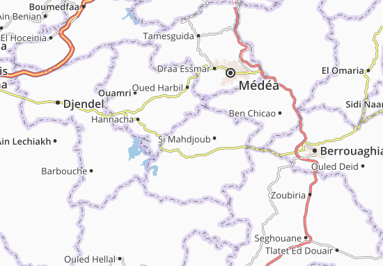 Bouaichoune Map