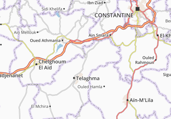 Carte-Plan Oued Seguen