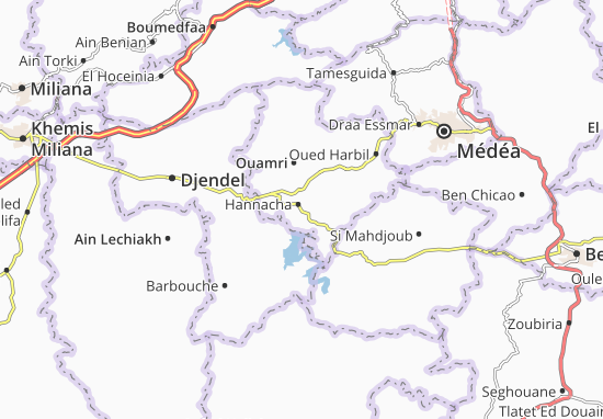 Karte Stadtplan Hannacha