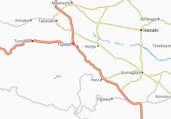 Kaart Plattegrond Kodama