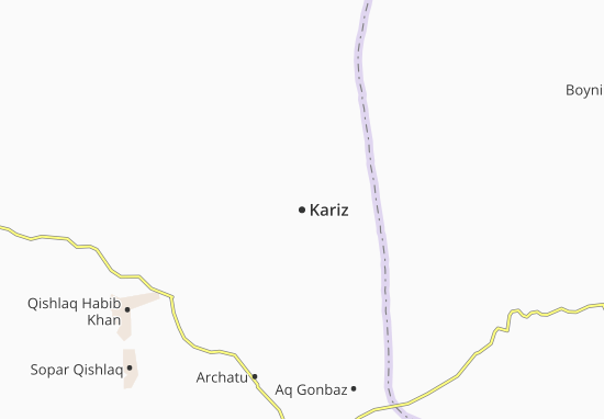 Mapa Kariz