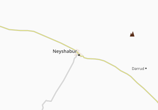 Kaart Plattegrond Neyshabur