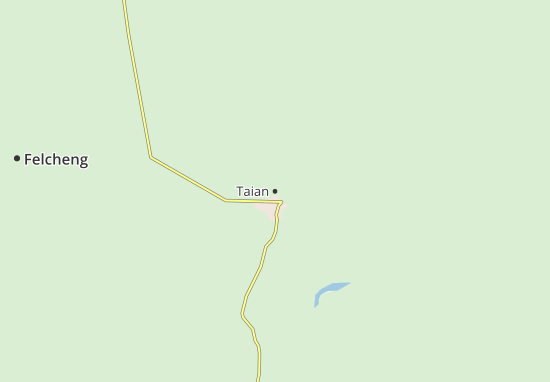 Karte Stadtplan Taian