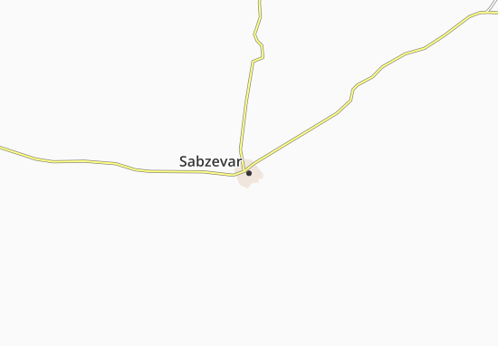 Mapa Sabzevar