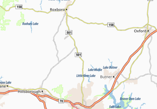 Karte Stadtplan Rougemont