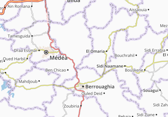 Ouled Brahim Map