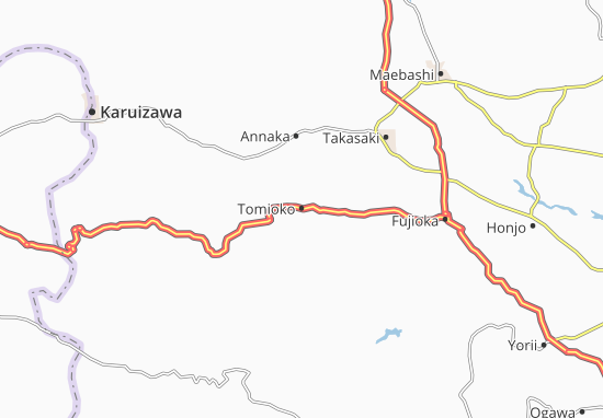 Tomioko Map