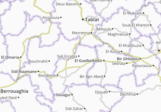 Mapa Sidi Errabia