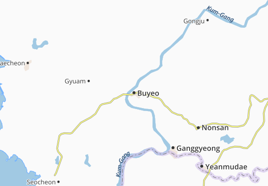 Buyeo Map