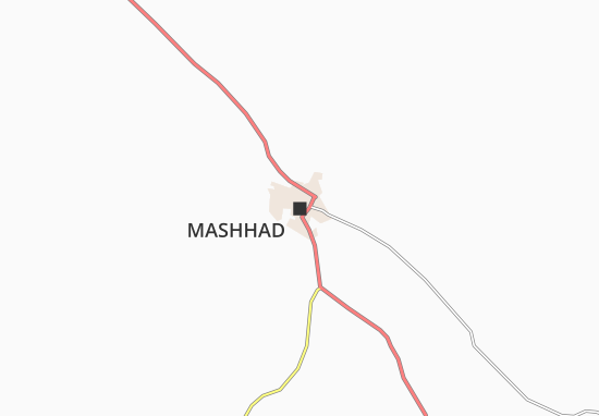 Karte Stadtplan Mashhad