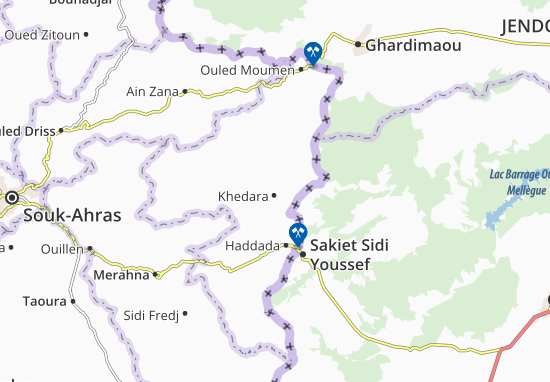 Mapa Khedara