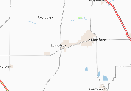Mapa Lemoore