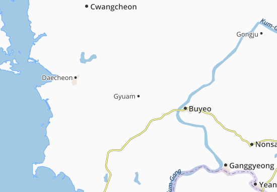 Kaart Plattegrond Gyuam