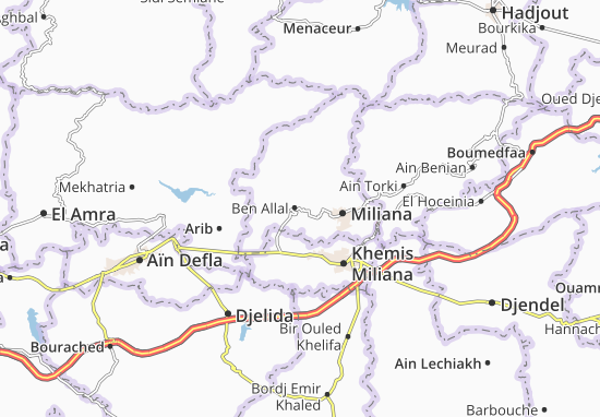 Ben Allal Map