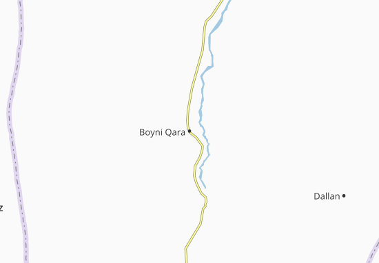 Karte Stadtplan Boyni Qara