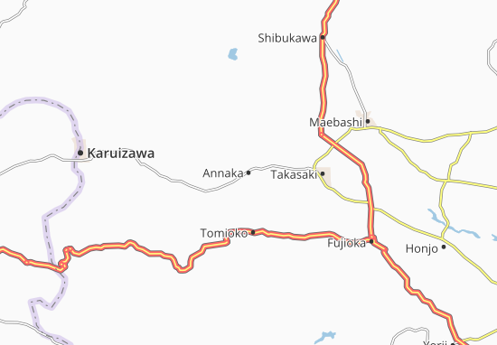 Mapa Annaka