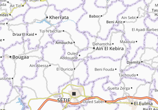 Mapa Ouled Addouane