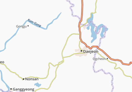Mapa Dongjam