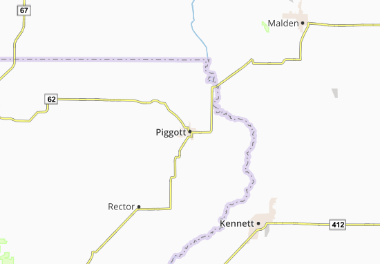 Piggott Map