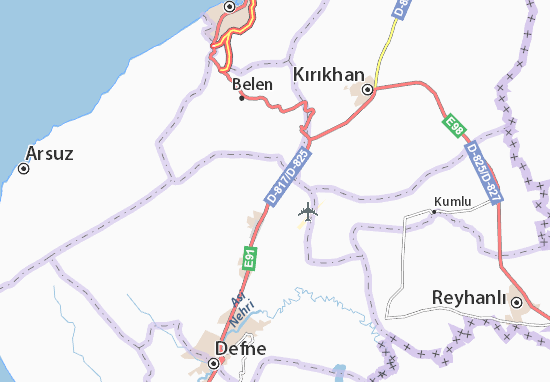 Mapa Ovakent