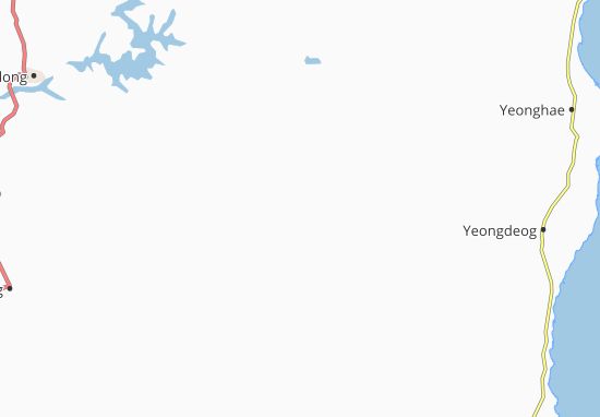 Kaart Plattegrond Cheongsong