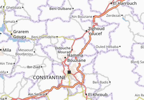 Didouche Mourad Map