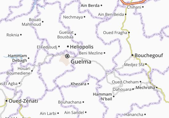 Boumahra Ahmed Map
