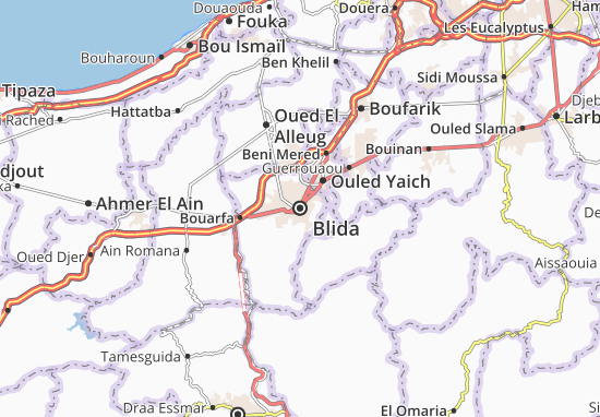 Blida Map