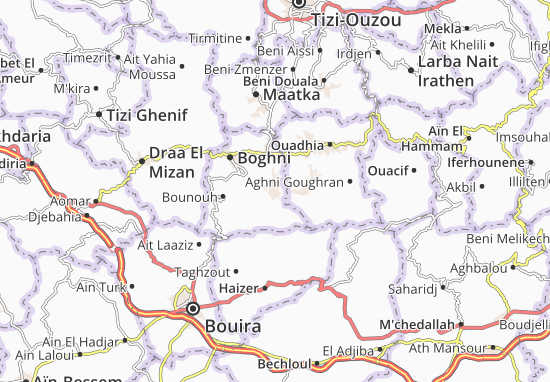 Karte Stadtplan Assi Youcef