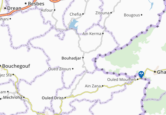Mapa Bouhadjar