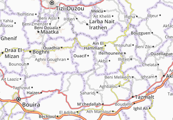 Karte Stadtplan Ait Boumahdi