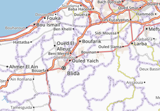 Karte Stadtplan Soumaa