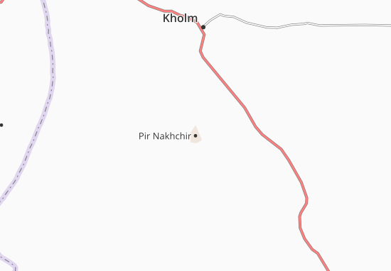 Karte Stadtplan Pir Nakhchir