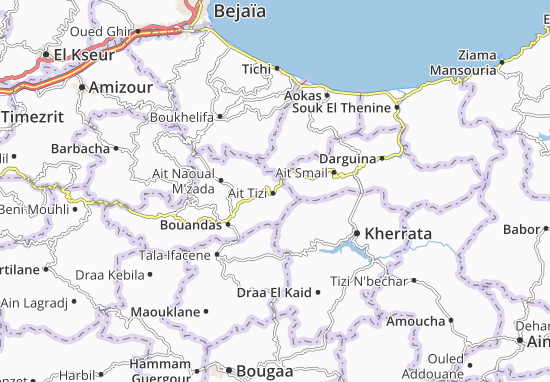 Ait Tizi Map
