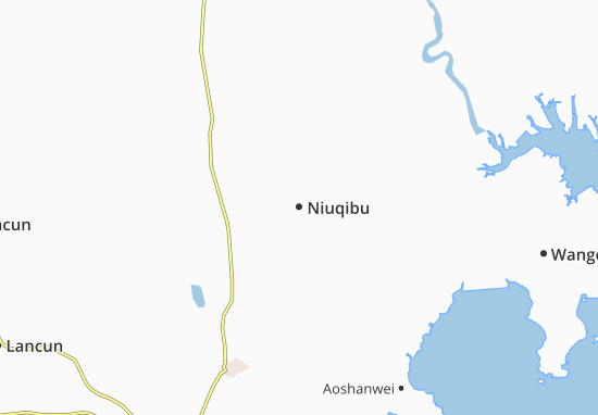 Karte Stadtplan Niuqibu