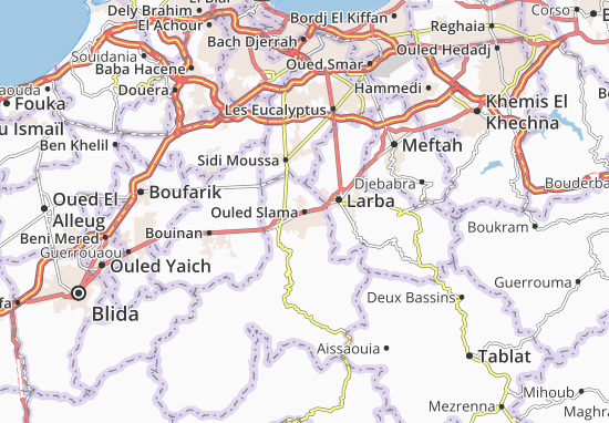 Mapa Ouled Slama