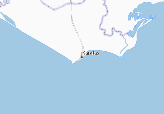Kaart Plattegrond Karataş