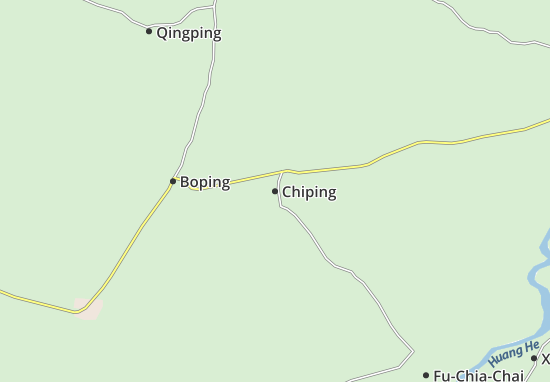 Karte Stadtplan Chiping