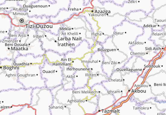 Ait Yahia Map