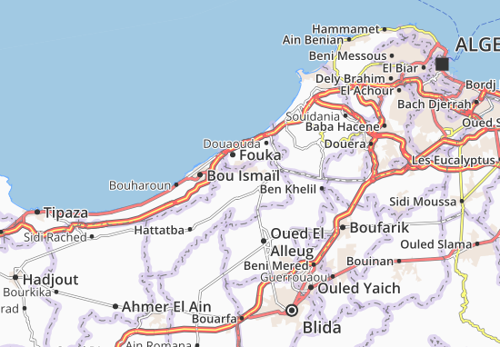 Karte Stadtplan Kolea