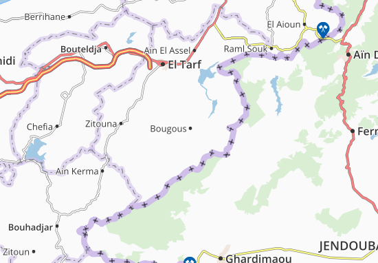 Bougous Map